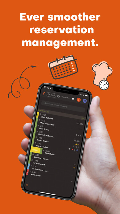 Emulate iPhone app Revo FLOW: Reservations using MyAndroid
