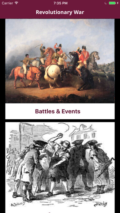 Emulate iPhone app Revolutionary War using MyAndroid Emulate iPhone app Revolutionary War using MyAndroid