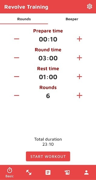 Run android online APK Revolve Training Round Counter from MyAndroid or emulate Revolve Training Round Counter using MyAndroid
