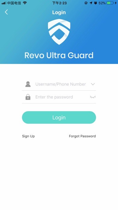 Emulate iPhone app REVO ULTRA GUARD using MyAndroid Emulate iPhone app REVO ULTRA GUARD using MyAndroid