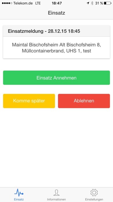 Emulate iPhone app REV Pager using MyAndroid