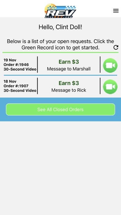 Emulate iPhone app REV Talent using MyAndroid