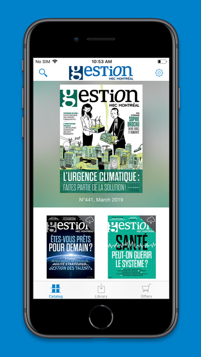 Emulate iPhone app Revue Gestion HEC Montréal using MyAndroid Emulate iPhone app Revue Gestion HEC Montréal using MyAndroid