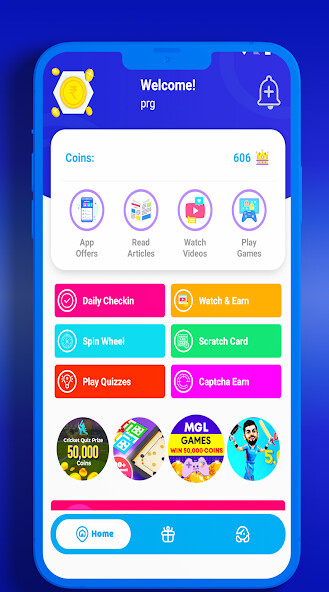 Run android online APK Reward Adda: Play  Earn from MyAndroid or emulate Reward Adda: Play  Earn using MyAndroid