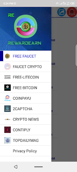 Run android online APK RewardEarn from MyAndroid or emulate RewardEarn using MyAndroid
