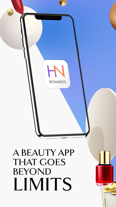 Emulate iPhone app Rewards by Harvey Nichols HK using MyAndroid