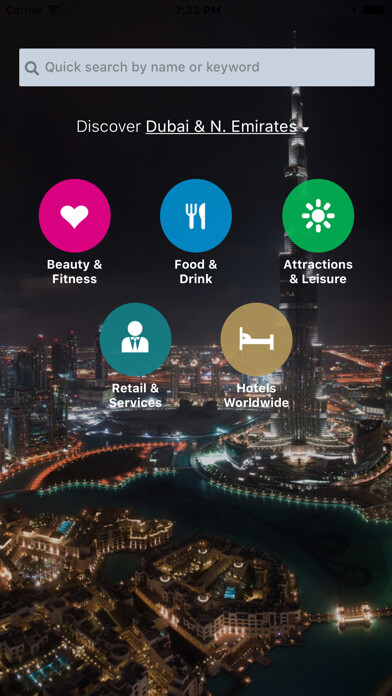 Emulate iPhone app rewards ENTERTAINER using MyAndroid