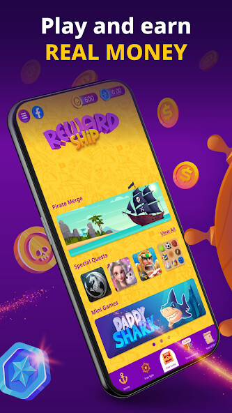 Run android online APK Reward Ship from MyAndroid or emulate Reward Ship using MyAndroid