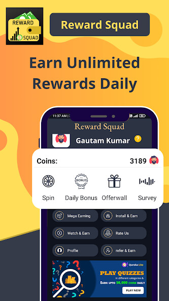 Run android online APK Reward Squad - Online Job Work from MyAndroid or emulate Reward Squad - Online Job Work using MyAndroid