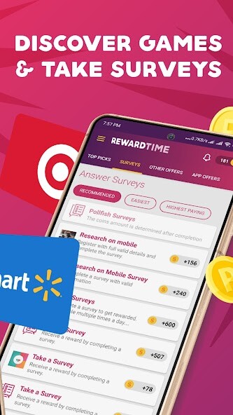 Run android online APK Reward Time from MyAndroid or emulate Reward Time using MyAndroid