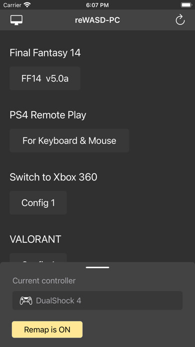 Run android online APK reWASD Junior from MyAndroid or emulate reWASD Junior using MyAndroid