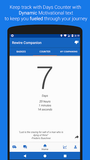 Run android online APK Rewire Companion: Say No to Fap from MyAndroid or emulate Rewire Companion: Say No to Fap using MyAndroid