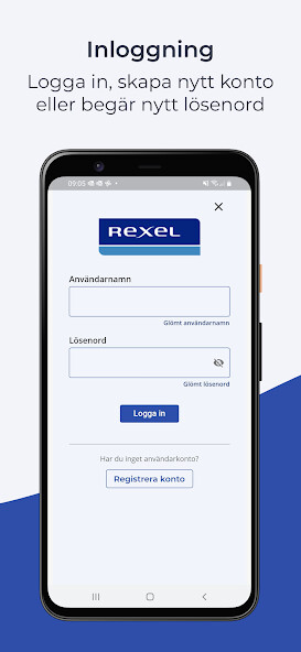 Run android online APK Rexel Sverige from MyAndroid or emulate Rexel Sverige using MyAndroid