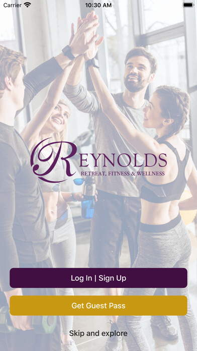 Emulate iPhone app Reynolds Fitness Spa using MyAndroid Emulate iPhone app Reynolds Fitness Spa using MyAndroid