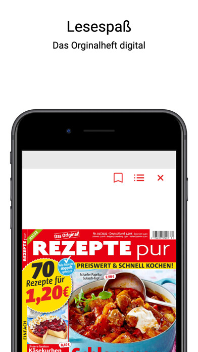 Emulate iPhone app REZEPTE pur ePaper using MyAndroid Emulate iPhone app REZEPTE pur ePaper using MyAndroid