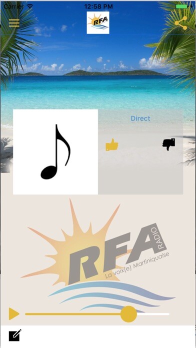 Emulate iPhone app RFA Radio using MyAndroid