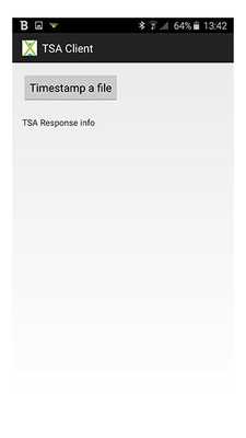 Emulate Android APK RFC3161 TimeStamping Client Emulate Android APK RFC3161 TimeStamping Client