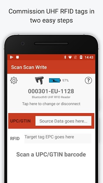 Emulate Android APK RFID Scan Scan Write