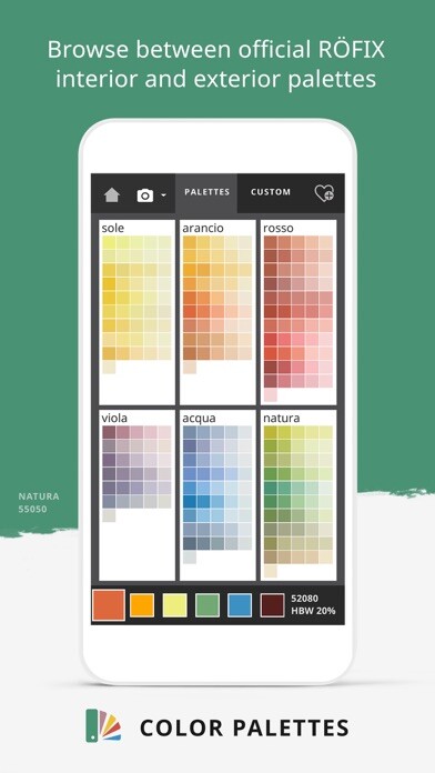 Emulate iPhone app RÖFIX ColorDesign using MyAndroid Emulate iPhone app RÖFIX ColorDesign using MyAndroid