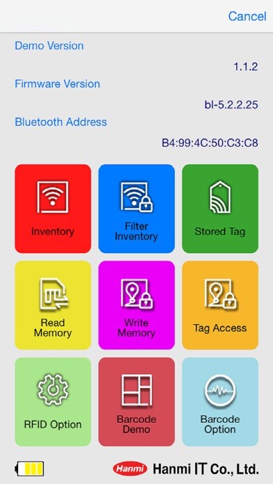 Emulate iPhone app RF Prisma (Hanmi) using MyAndroid