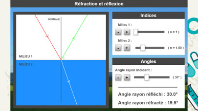 Emulate iPhone app Réfraction et réflexion using MyAndroid Emulate iPhone app Réfraction et réflexion using MyAndroid