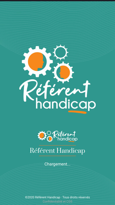 Emulate iPhone app Référent Handicap using MyAndroid