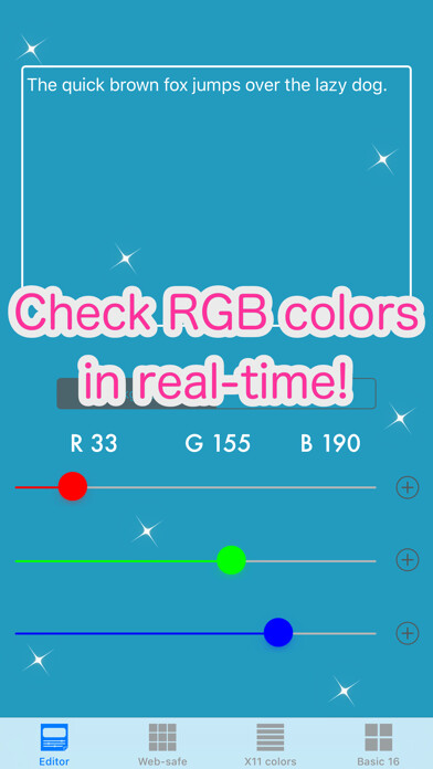 Emulate iPhone app RGB checker - Check Colors! using MyAndroid Emulate iPhone app RGB checker - Check Colors! using MyAndroid