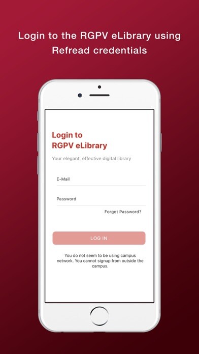 Emulate iPhone app RGPV eLibrary using MyAndroid Emulate iPhone app RGPV eLibrary using MyAndroid