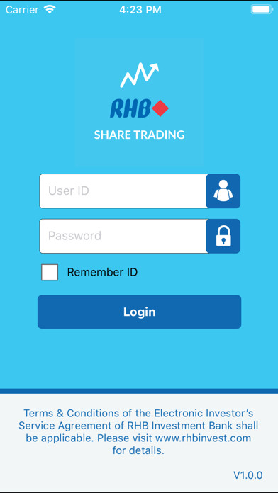 Emulate iPhone app RHB Share Trading using MyAndroid Emulate iPhone app RHB Share Trading using MyAndroid