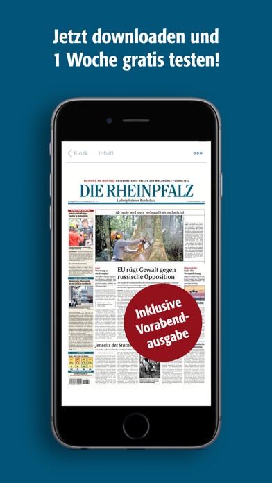 Emulate iPhone app RHEINPFALZ-App using MyAndroid Emulate iPhone app RHEINPFALZ-App using MyAndroid