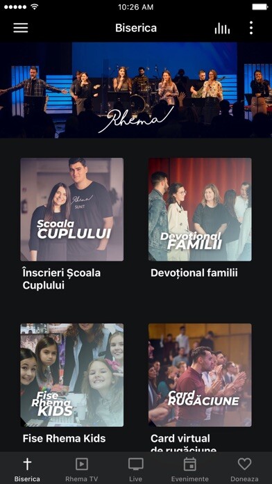 Emulate iPhone app Rhema Church using MyAndroid Emulate iPhone app Rhema Church using MyAndroid