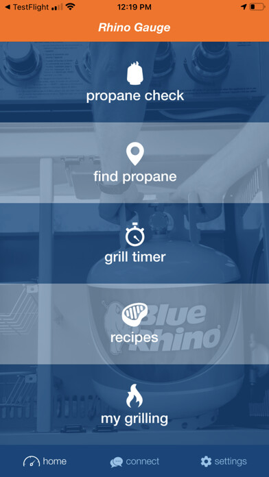 Emulate iPhone app Rhino Gauge using MyAndroid