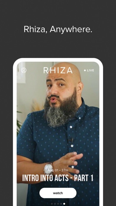 Emulate iPhone app Rhiza using MyAndroid