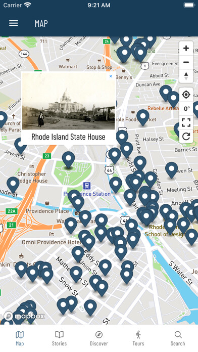 Emulate iPhone app Rhode Tour using MyAndroid Emulate iPhone app Rhode Tour using MyAndroid