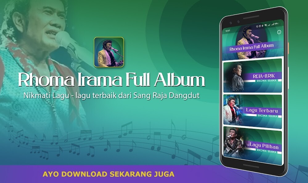Run android online APK Rhoma Irama Full Album from MyAndroid or emulate Rhoma Irama Full Album using MyAndroid