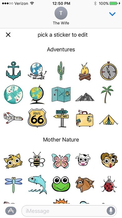 Emulate iPhone app Rhonna Designs Stickers using MyAndroid Emulate iPhone app Rhonna Designs Stickers using MyAndroid