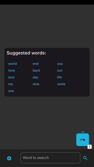 Emulate iPhone app Rhymit: Rhyming dictionary using MyAndroid Emulate iPhone app Rhymit: Rhyming dictionary using MyAndroid