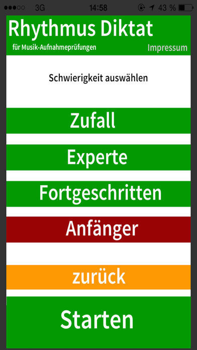 Emulate iPhone app Rhythm Dictation using MyAndroid Emulate iPhone app Rhythm Dictation using MyAndroid