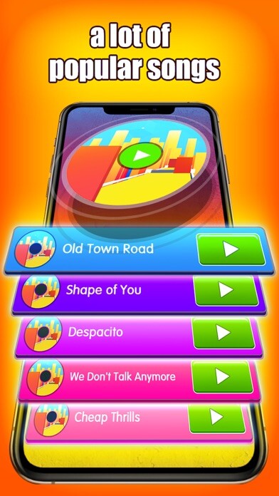 Emulate iPhone app Rhythm Hop 3D using MyAndroid