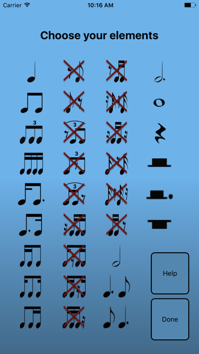 Emulate iPhone app Rhythmic dictation trainer using MyAndroid Emulate iPhone app Rhythmic dictation trainer using MyAndroid