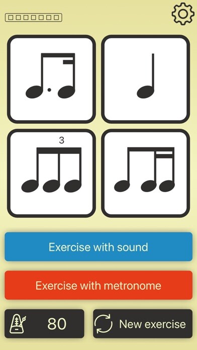 Emulate iPhone app Rhythm: metronome tempo tutor using MyAndroid Emulate iPhone app Rhythm: metronome tempo tutor using MyAndroid