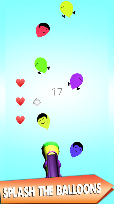 Emulate iPhone app Rhythm Paint Shooter using MyAndroid