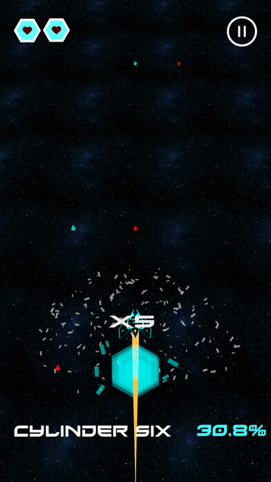 Emulate iPhone app Rhythm Ship using MyAndroid