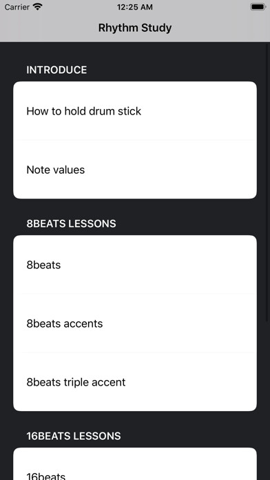 Emulate iPhone app RhythmStudy using MyAndroid