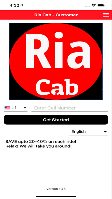 Run android online APK Ria Cab - Customer from MyAndroid or emulate Ria Cab - Customer using MyAndroid