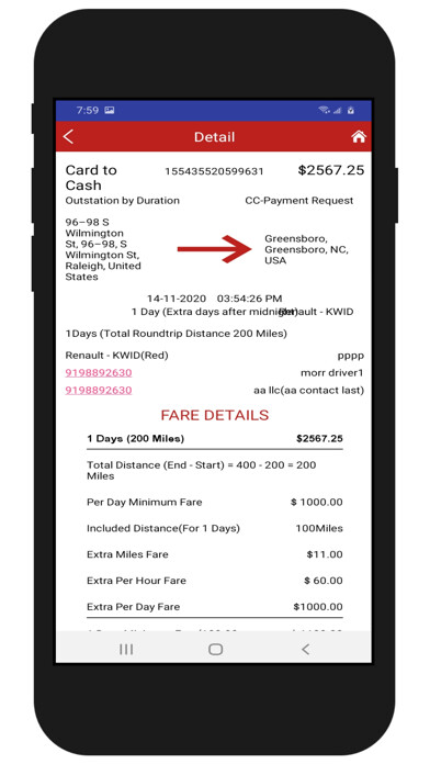 Emulate iPhone app RiaCab  Taxi Svcs Travel Agent using MyAndroid
