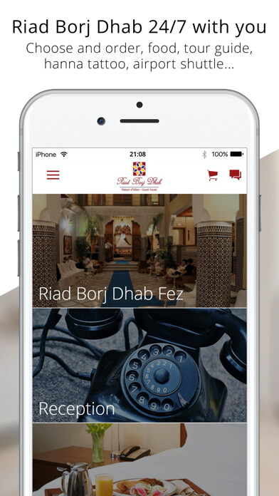 Run android online APK Riad Borj Dhab Fez APP from MyAndroid or emulate Riad Borj Dhab Fez APP using MyAndroid