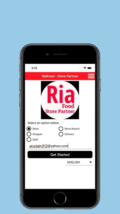 Emulate iPhone app RiaFood Store Partner using MyAndroid Emulate iPhone app RiaFood Store Partner using MyAndroid