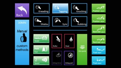 Emulate iPhone app Riage Massage Chair using MyAndroid Emulate iPhone app Riage Massage Chair using MyAndroid