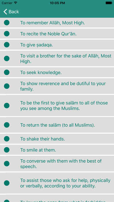 Emulate iPhone app Ribat - Intentions using MyAndroid Emulate iPhone app Ribat - Intentions using MyAndroid